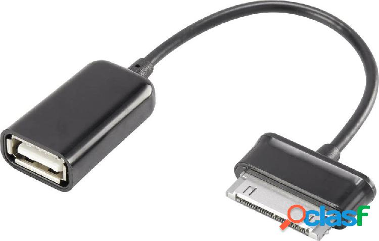 Renkforce Cavo USB USB 2.0 Spina Samsung 30 poli, Presa