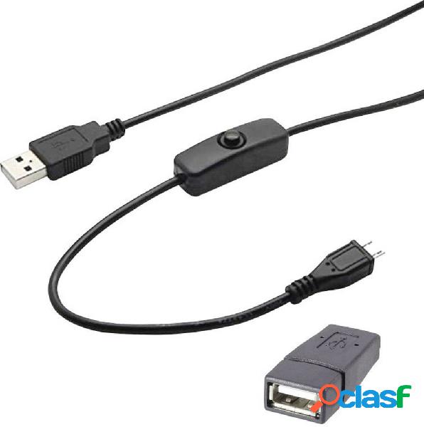 Renkforce Cavo USB USB 2.0 Spina USB-A, Presa USB-A 1.50 m