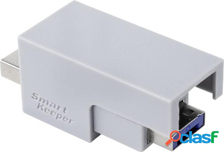 Renkforce Chiusura cavo USB RF-4695232 Argento, Blu