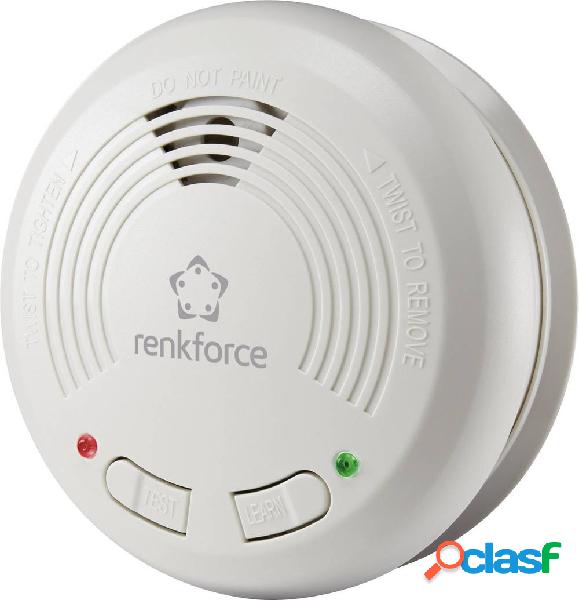 Renkforce LM-101LD Rivelatore di fumo senza fili collegabile