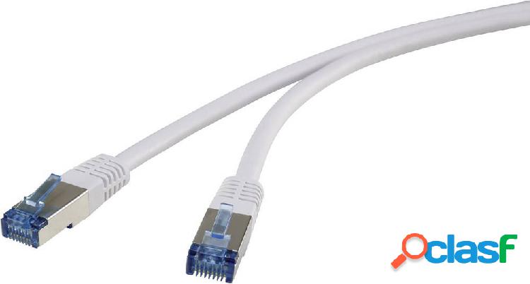 Renkforce RF-4534809 RJ45 Cavo di rete, cavo patch CAT 6A