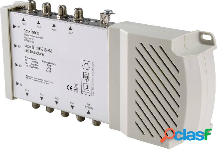 Renkforce RF-STS-380 SAT multiswitch Ingressi (Multiswitch):