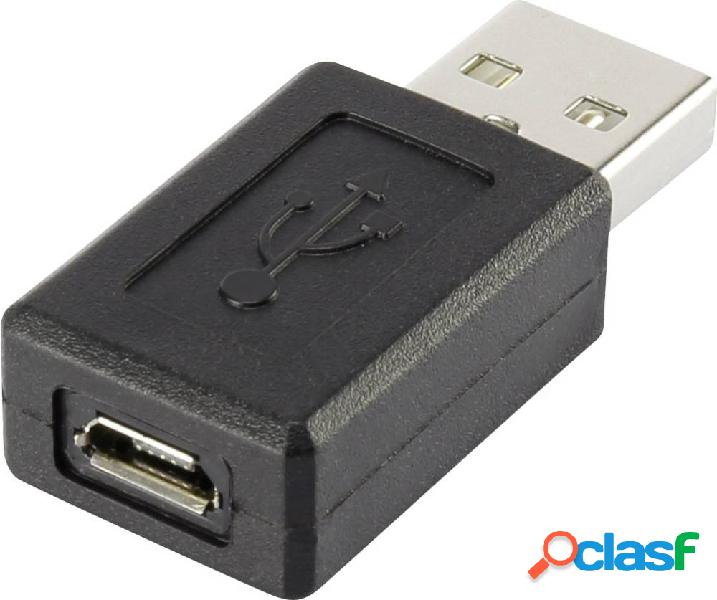 Renkforce USB 2.0 Adattatore [1x Spina A USB 2.0 - 1x Presa