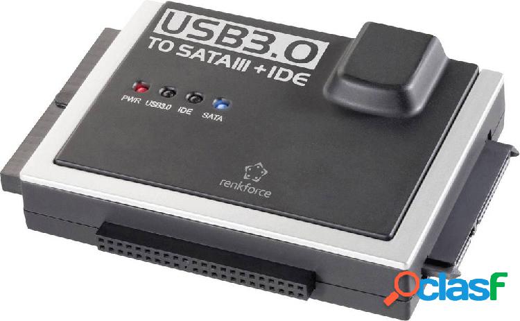 Renkforce USB 3.0 su convertitore IDE+SATA