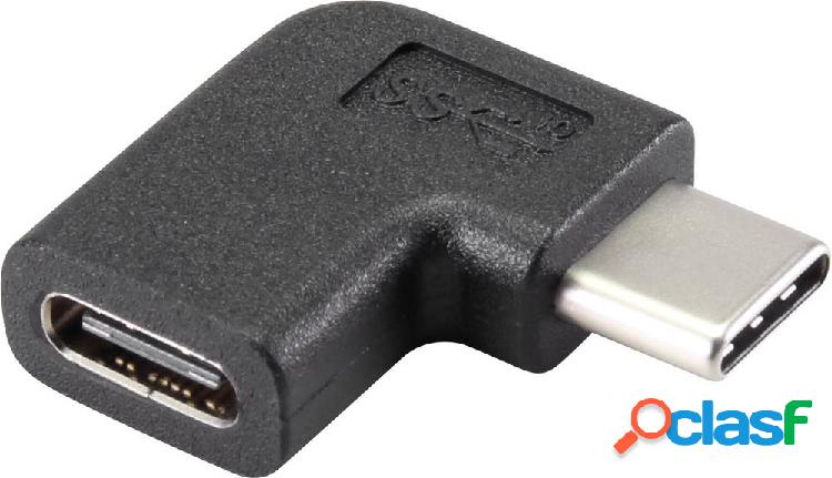 Renkforce USB 3.2 Gen 2 (USB 3.1 Gen 2) Adattatore [1x spina