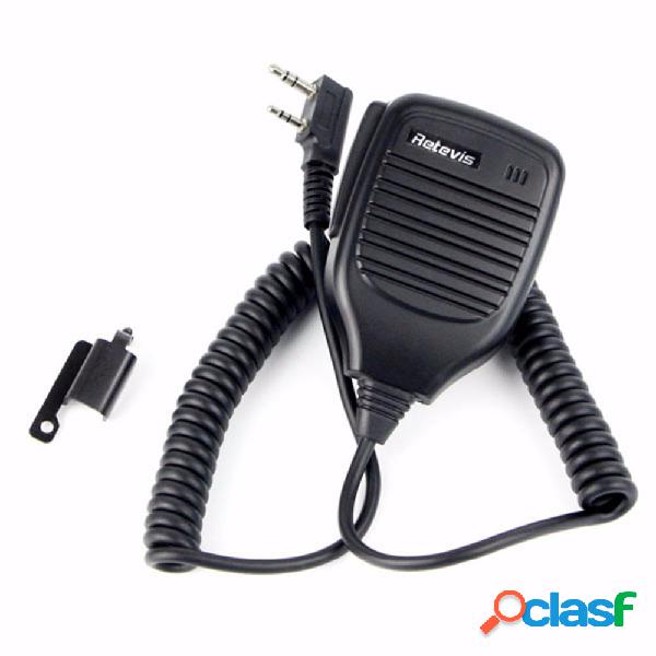 RetevisAltoparlantePTT2PinMicrofonoWalkie Talkie Accessori