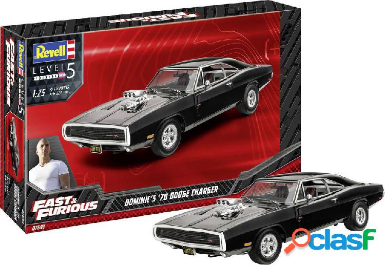 Revell RV 1:24 Fast & Furious - Dominics 1970 Dodge Charger