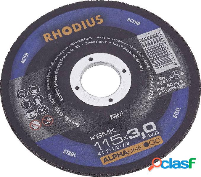 Rhodius KSMFT 200550 Disco di taglio dritto 230 mm 22.23 mm