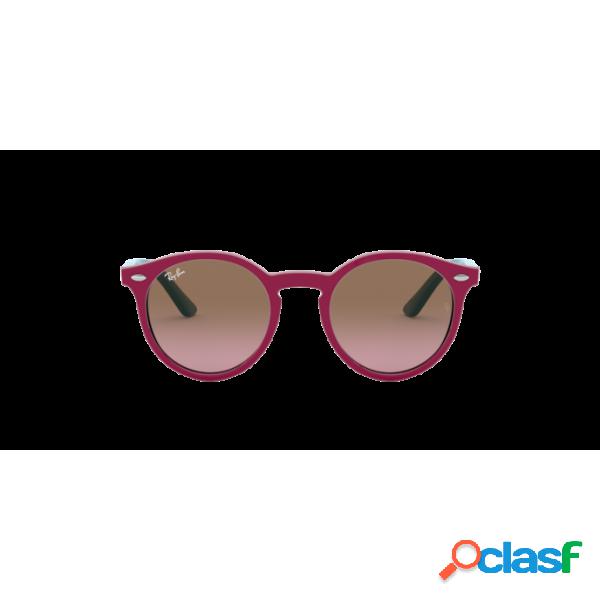 Rj9064s 701914 fuxia gradiente viola marrone Ray-ban Junior