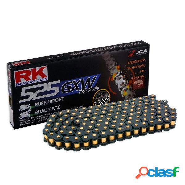 Rk xw-ring nera 525gxw/116 catena rivetto