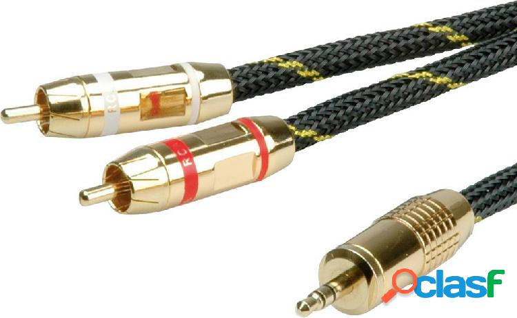 Roline 11.09.4273 Jack Audio Cavo [1x Spina jack da 3.5 mm -