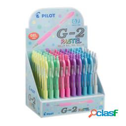 Roller gel scatto G-2 - 0,7 mm - colori assortiti pastel -