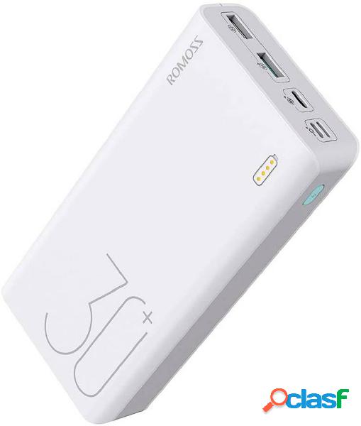 Romoss Sense 8+ Power bank 26800 mAh Li-Ion Bianco