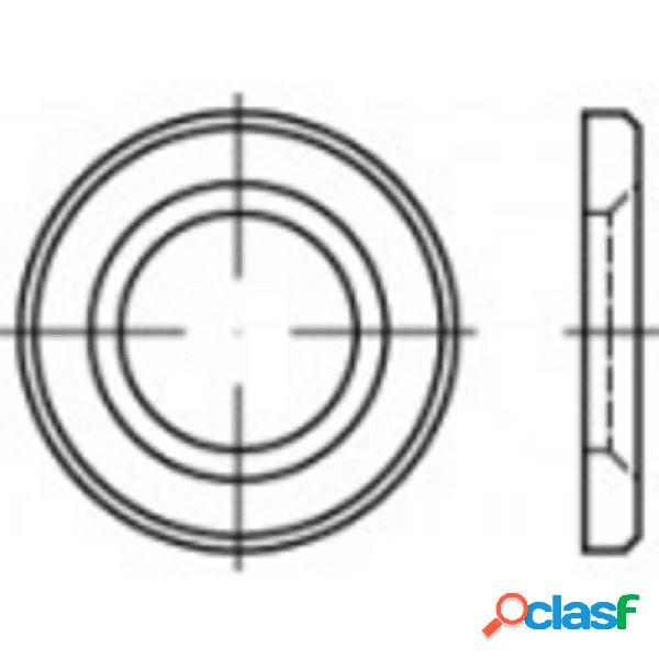 Rondelle HV 23 mm 39 mm Acciaio 1 pz. TOOLCRAFT 146505