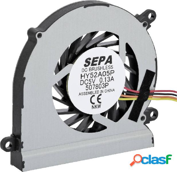 SEPA HY52A05PSE25AP00 Ventola assiale 5 V/DC 4.5 m³/h (L x