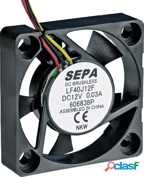 SEPA LF40J12SE22 Ventola assiale 12 V/DC 8.3 m³/h (L x L x