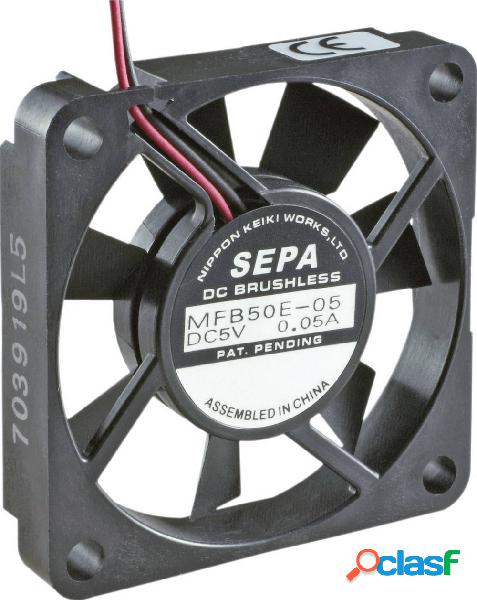 SEPA MFB50E05 Ventola assiale 5 V/DC 10.1 m³/h (L x L x A)