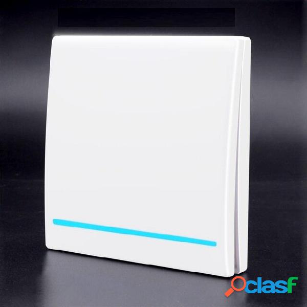 SMATRUL Bianco 433 Mhz Smart Push 1Gang Wireless Switch