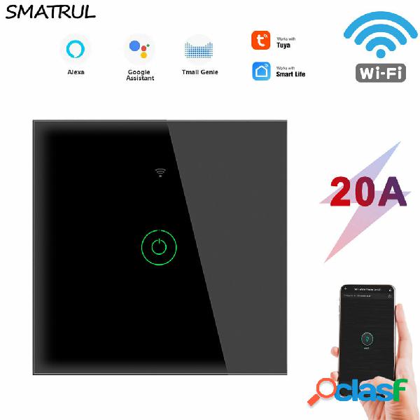 SMATRUL TMR01 20A Tuya Smart Life Wifi Switch Spina UE Smart