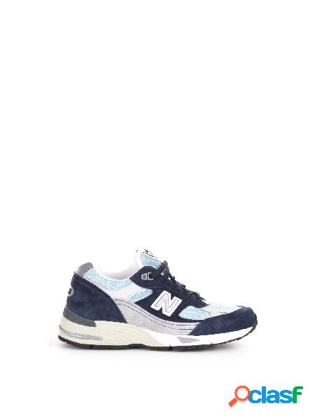 SNEAKER 991 WOMAN BLU/GRIGIO/CELESTE