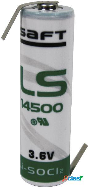 Saft LS 14500 HBG Batteria speciale Stilo (AA) linguette a