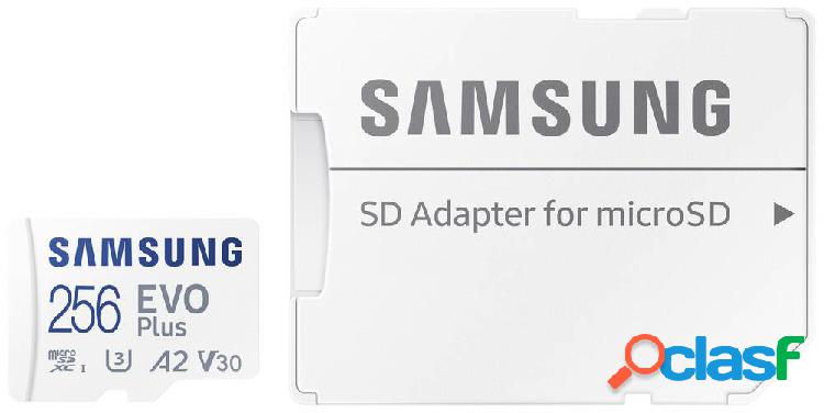 Samsung EVO Plus Scheda SDXC 256 GB Class 10, Class 10