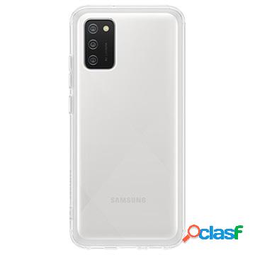 Samsung Galaxy A02s Soft Clear Cover EF-QA026TTEGEU - Bianca