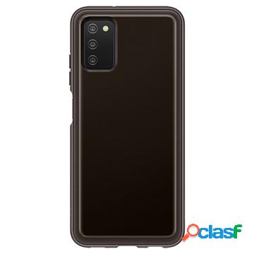 Samsung Galaxy A03s Soft Clear Cover EF-QA038TBEGEU - Nera