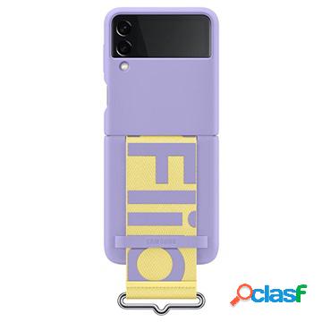 Samsung Galaxy Z Flip3 5G Silicone Cover con Cinturino