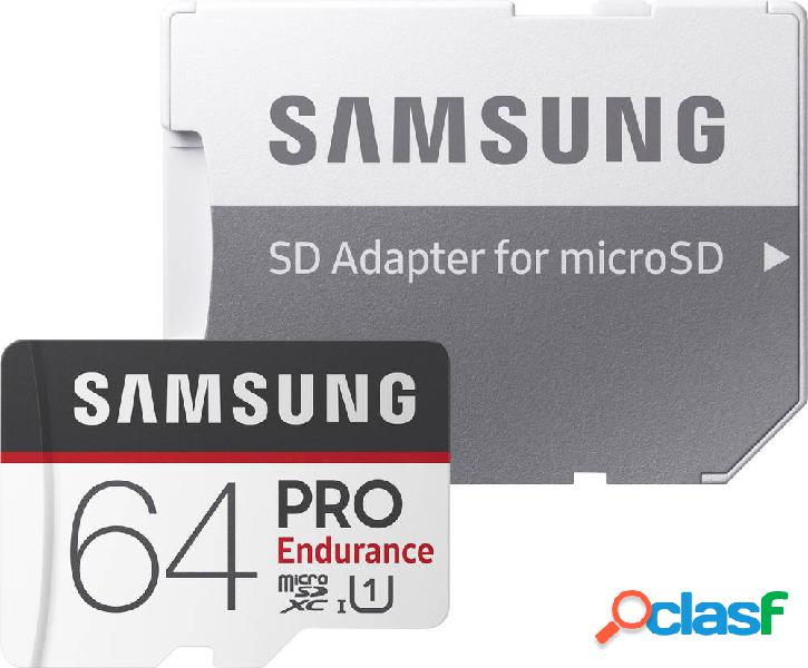 Samsung Pro Endurance Scheda microSDXC 64 GB Class 10, UHS-I
