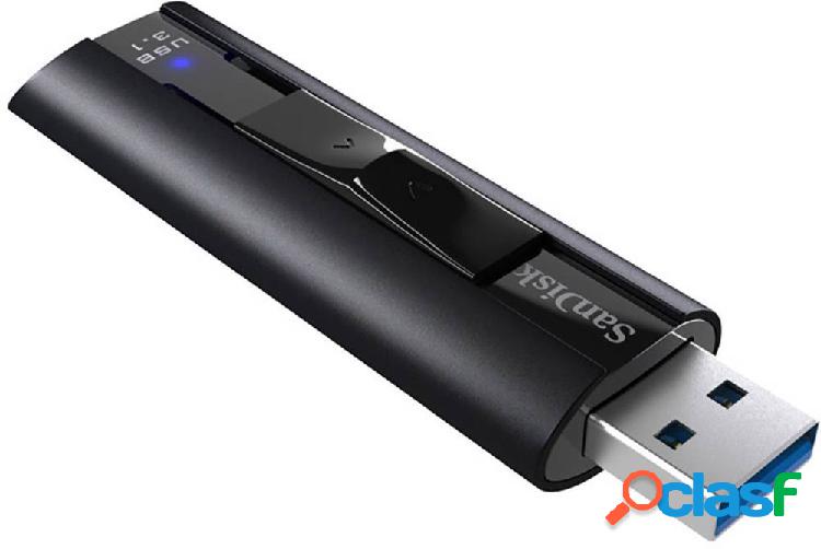 SanDisk Cruzer Extreme Pro Chiavetta USB 256 GB Nero