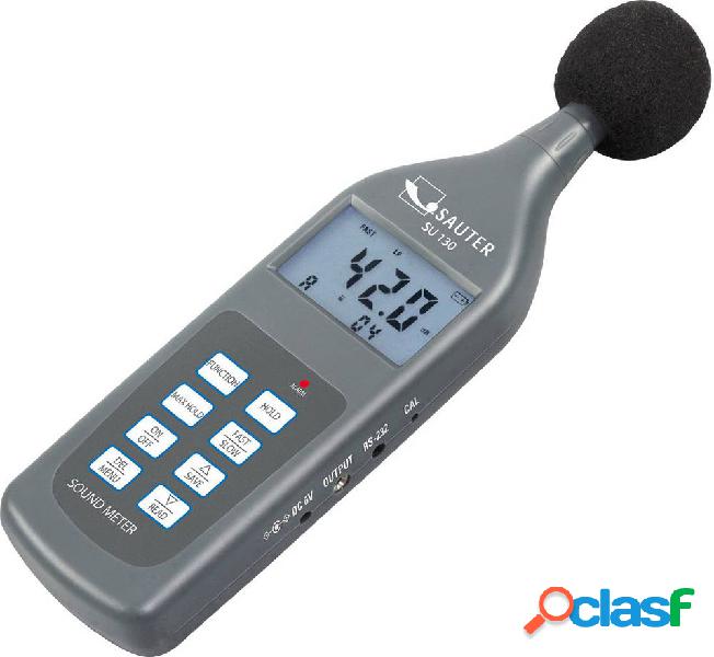 Sauter Fonometro Data logger SU 130 30 - 130 dB 20 Hz -