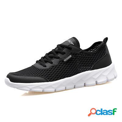 Scarpe da ginnastica da uomo traspiranti in mesh Sneakers