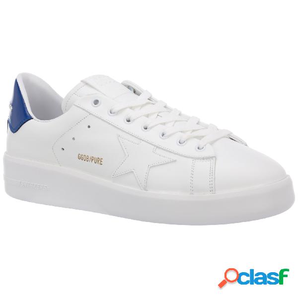 Scarpe sneakers uomo in pelle pure new