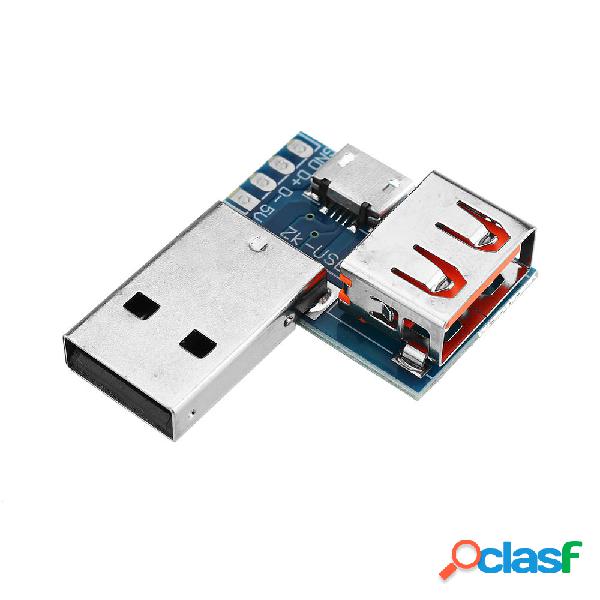 Scheda adattatore USB da 10 pezzi Micro USB a USB femmina