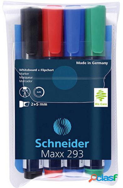 Schneider 129394 Maxx 293 Kit marcatori per lavagne bianche