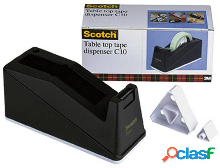 Scotch Dispenser per nastro adesivo C10 Nero