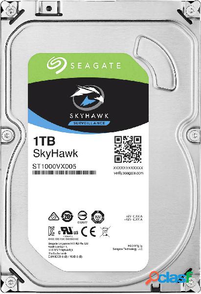 Seagate SkyHawk™ 1 TB Hard Disk interno 3,5 SATA III