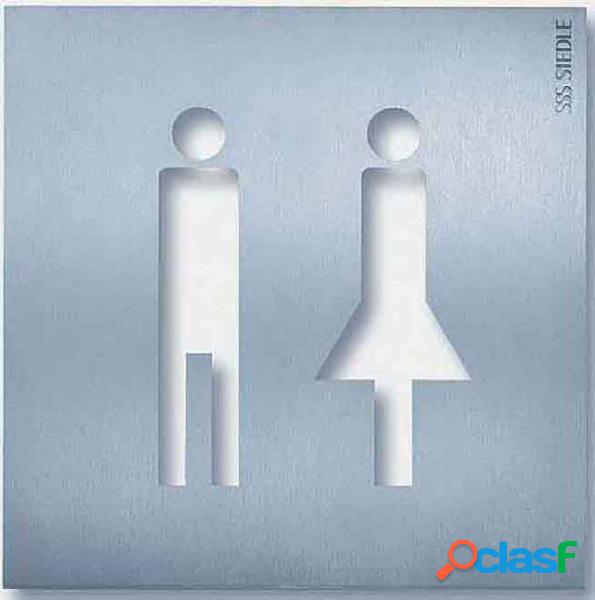 Segnale avvertenza Toilette (L x L x A) 154 x 154 x 11 mm 1