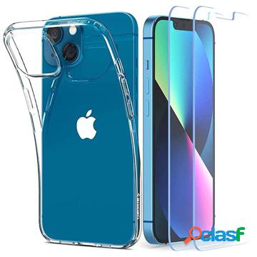 Set di Protezione Spigen Crystal Pack iPhone 13 Mini -