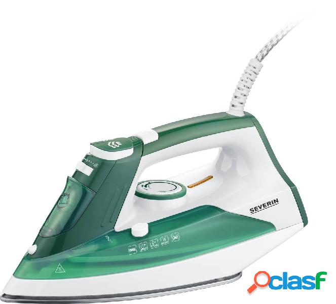 Severin BA 3261 Ferro da stiro a vapore 2400 W Bianco, Verde