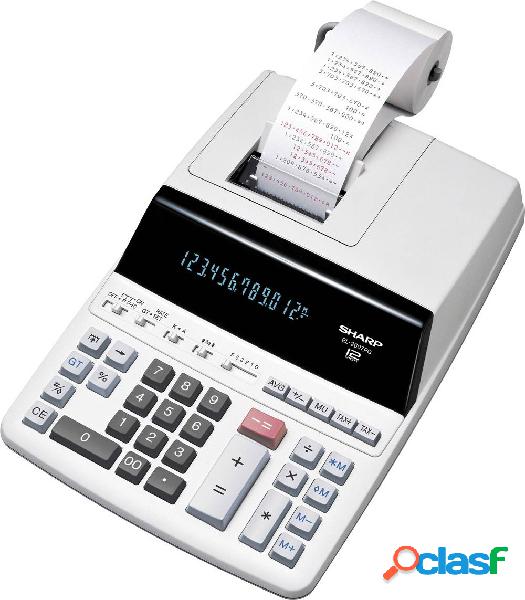 Sharp EL-2607PG Calcolatrice da tavolo scrivente Bianco