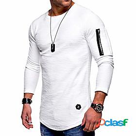 Shirt Tops Cotton Muscle White Gray Army Green
