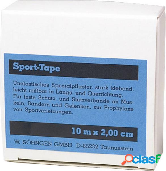 Söhngen 1009208 Nastro Sport 10 m x 2,5 cm 10 m x 2.5 cm