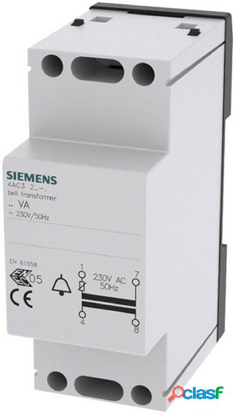 Siemens 4AC32081 Trasformatore per campanello 8 V/AC, 12