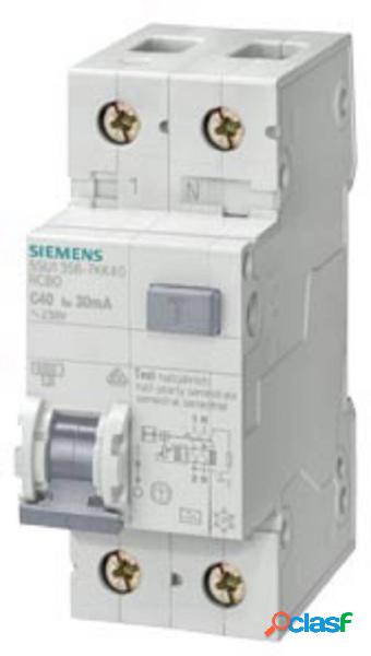 Siemens 5SU13537KK06 Magnetotermico e differenziale 6 A 0.03