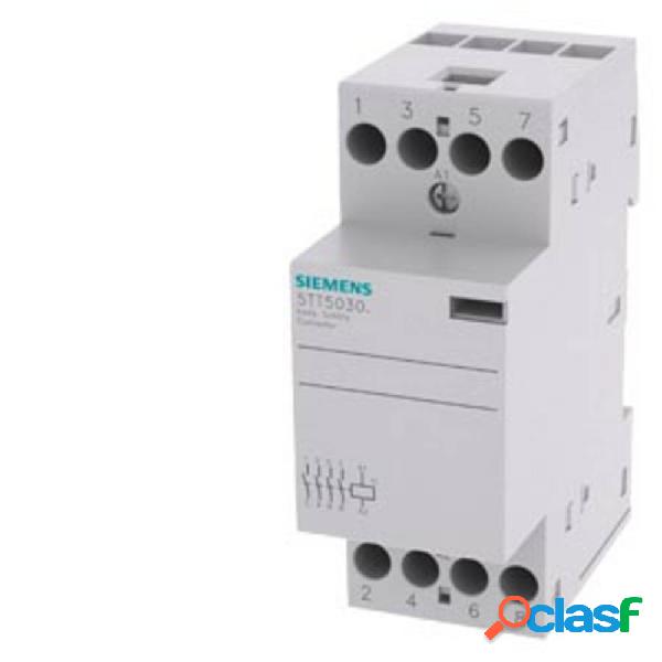 Siemens 5TT5030-0 Contattore dinstallazione 4 NA 24 A 1 pz.