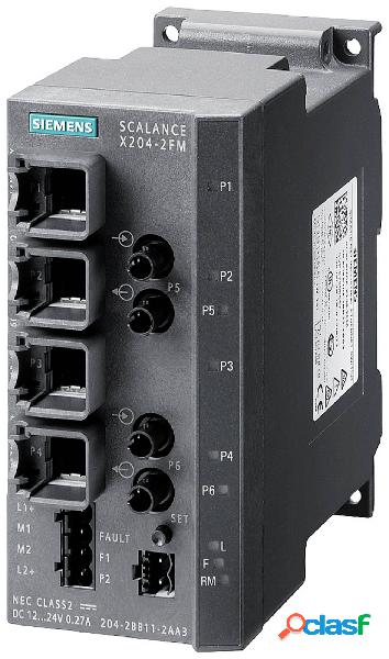 Siemens 6GK5204-2BB11-2AA3 Switch ethernet industriale 10 /