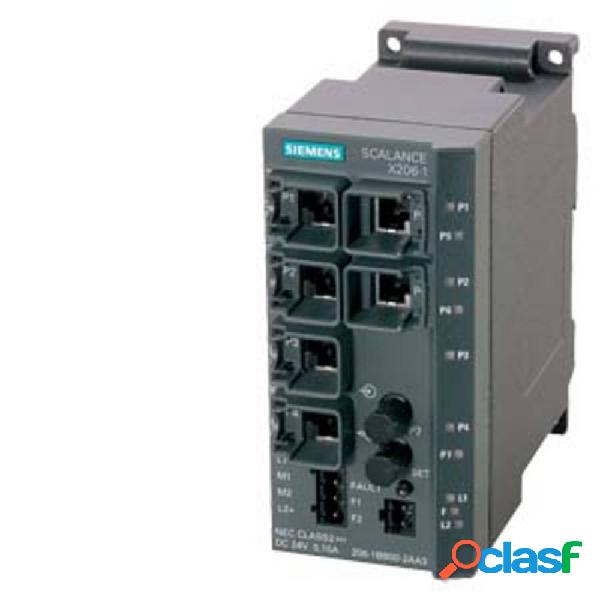 Siemens 6GK5206-1BC10-2AA3 Switch ethernet industriale 10 /