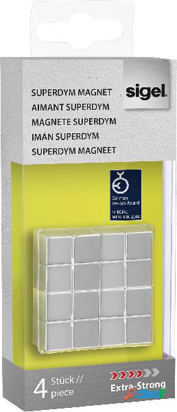 Sigel Magnete SuperDym C10 Extra-Strong Cube-Design (L x A x